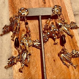 Lunch at the Ritz vintage earrings